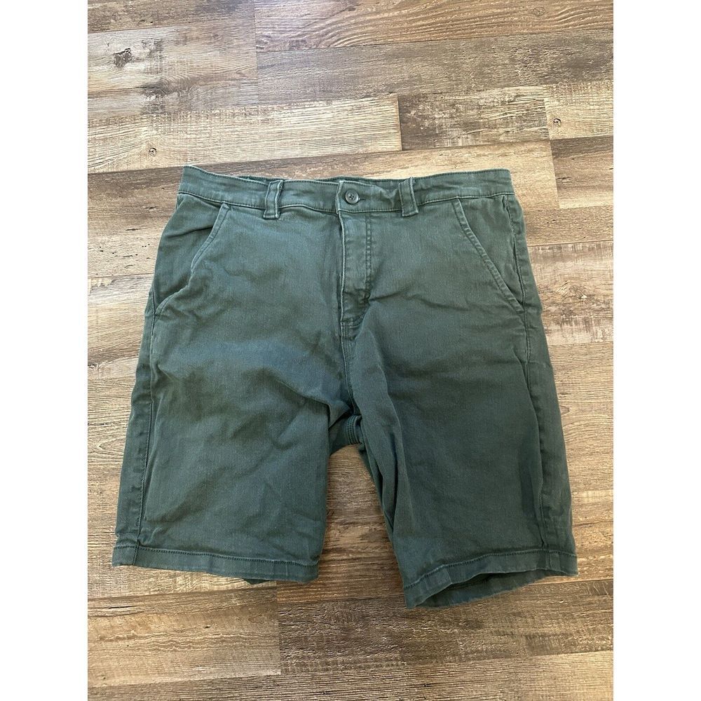 Zara Denim Shorts Men's Size 32 Forest Green Denimwear Active